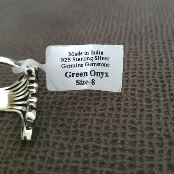 Shivam Cascading Green💚 Onyx Petals Ring💍 - NWT - Picture 6 of 16